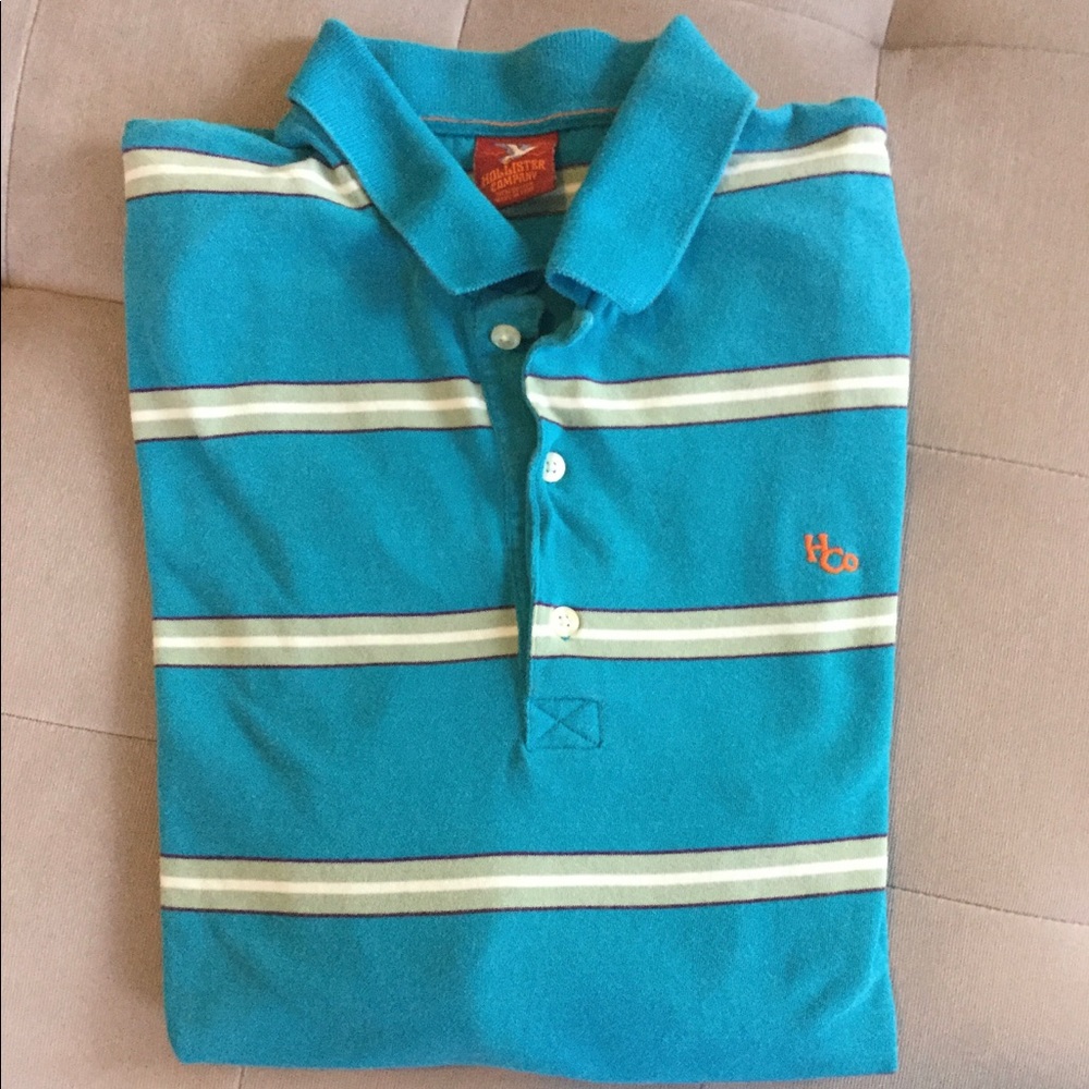 Hollister Long Sleeve Polo